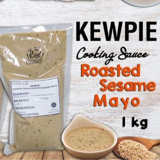 

PROMO! Kewpie Cooking Sauce Roasted Sesame Mayo 1 kg saus wijen sangrai campur mayonaise asli distributor resmi
