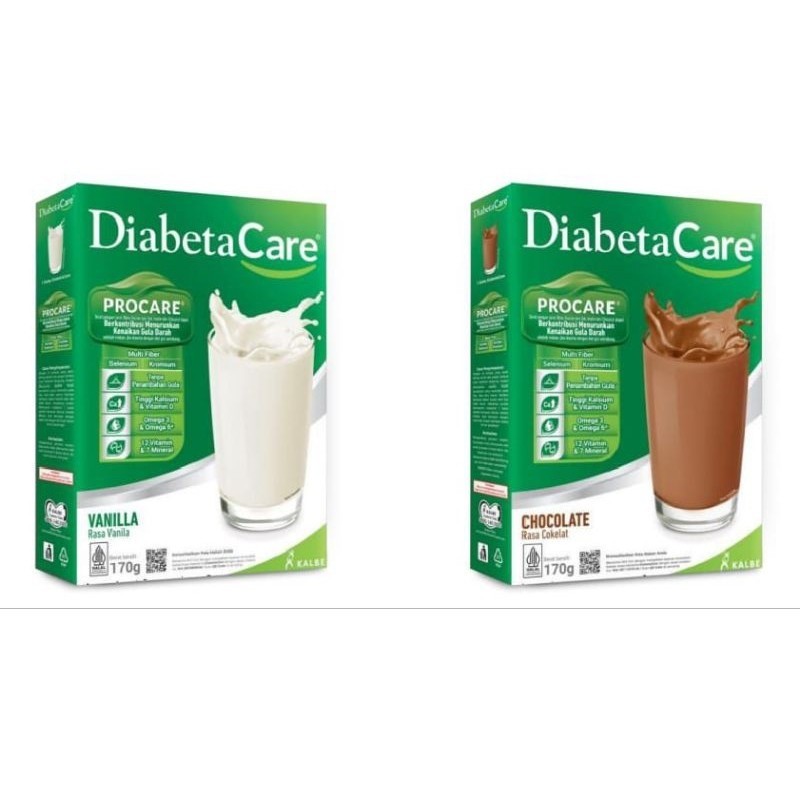 

DiabetaCare Vanilla/Coklat 170gr