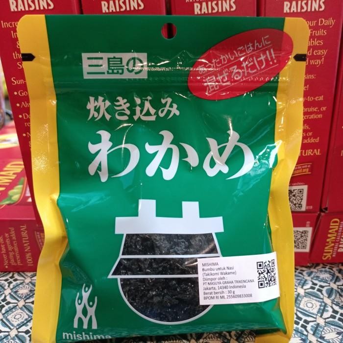 

MISHIMA BUMBU UNTUK NASI TAKIKOMI WAKAME 30GR
