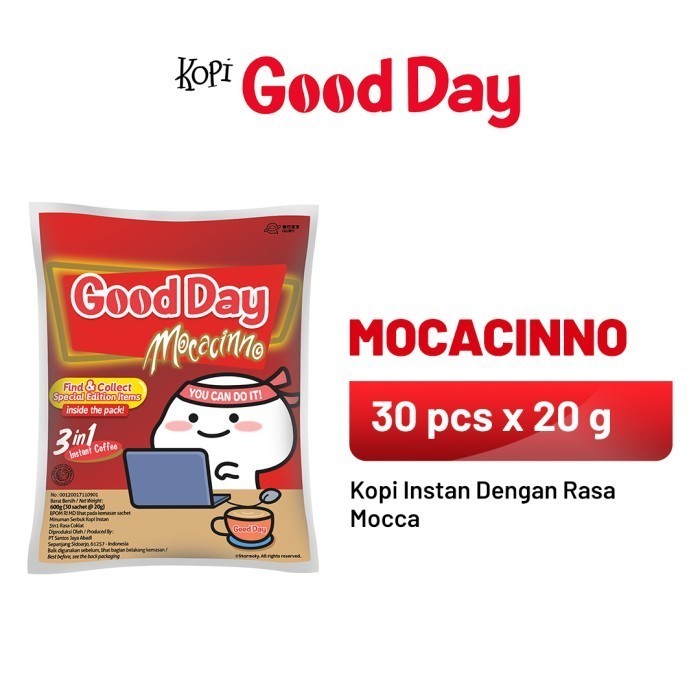 

GOOD DAY KOPI MOCCACINO 30'S