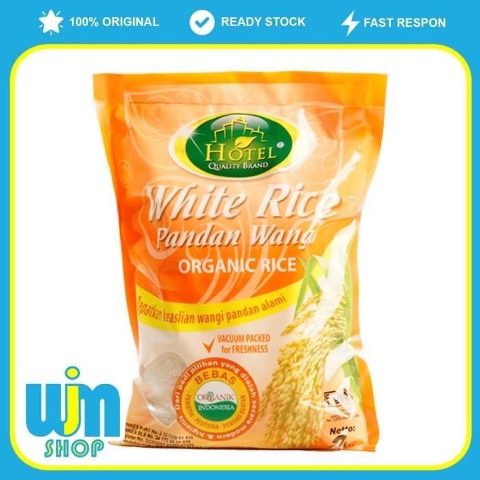 

Beras Hotel Pandan Wangi 2kg Beras Oraganik Rice - Brown Rice 2kg