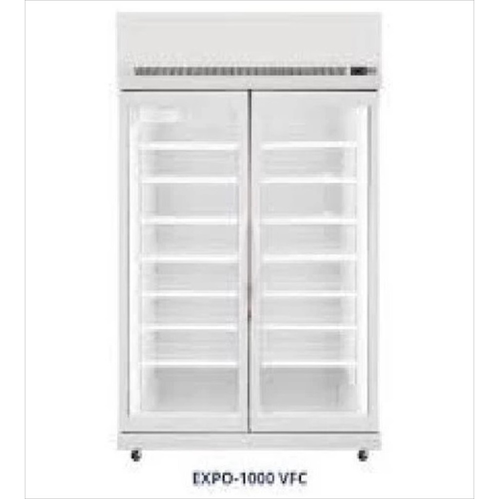 GEA SHOWCASE 2 PINTU  (EXPO-1000-VFC)
