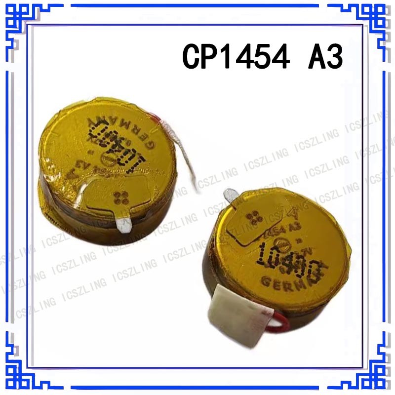 2Pcs/lot CP1454 A3 with Pin Original New 1454 Earphone Capacitor Battery for SoundSport
