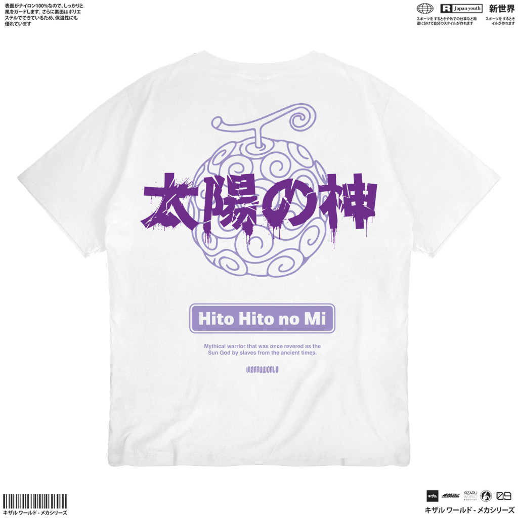 KIZARU Kaos Anime GOD NIKA DEVIL FRUIT