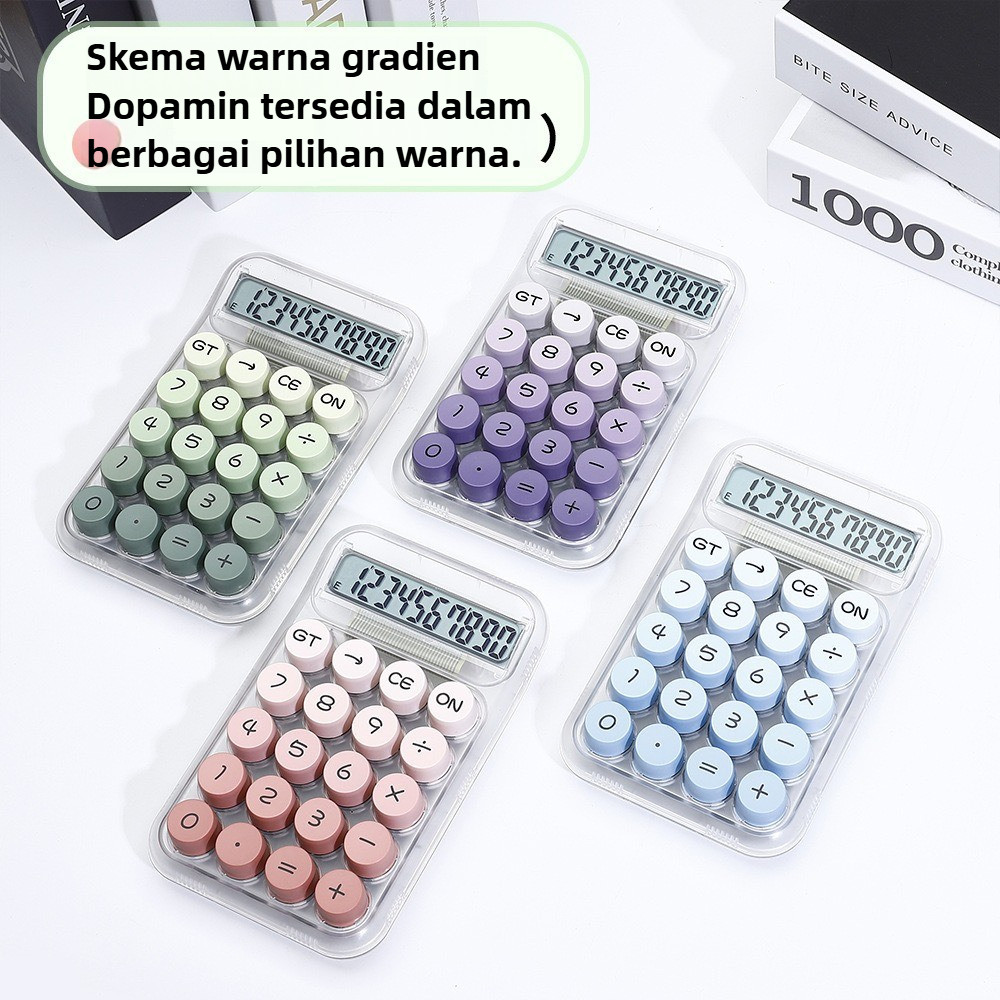 

Kalkulator KC-819 Transparan 12 Digit Candy Boba Calculator Kincizen KC 819 Tombol Korea Pastel