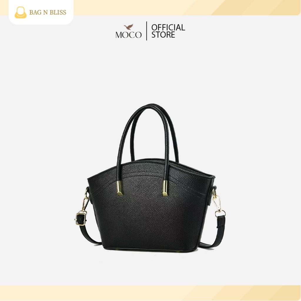 Georgia Bag - MOCO Tas Wanita Selempang Shoulder Bag Bahan Kulit Style Formal Simpel Elegan Free Adj