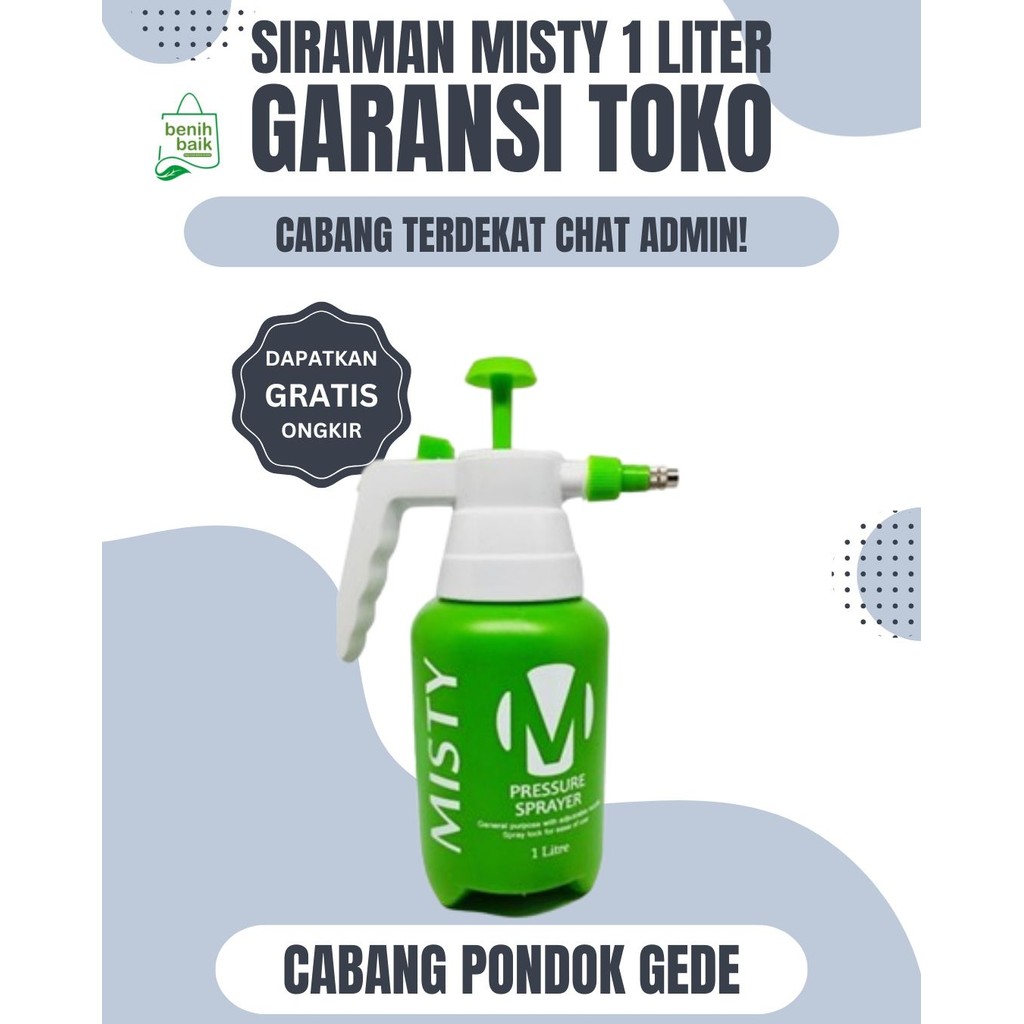 Penyiram Tanaman 1 Liter Misty (Sprayer)