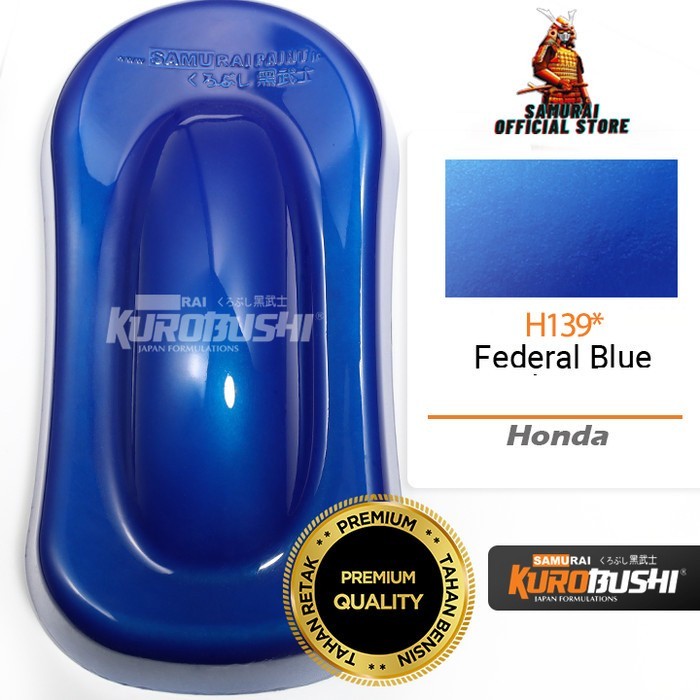 Samurai Paint Honda Federal Blue H139* H 139* Pylox Pilox Biru Candy