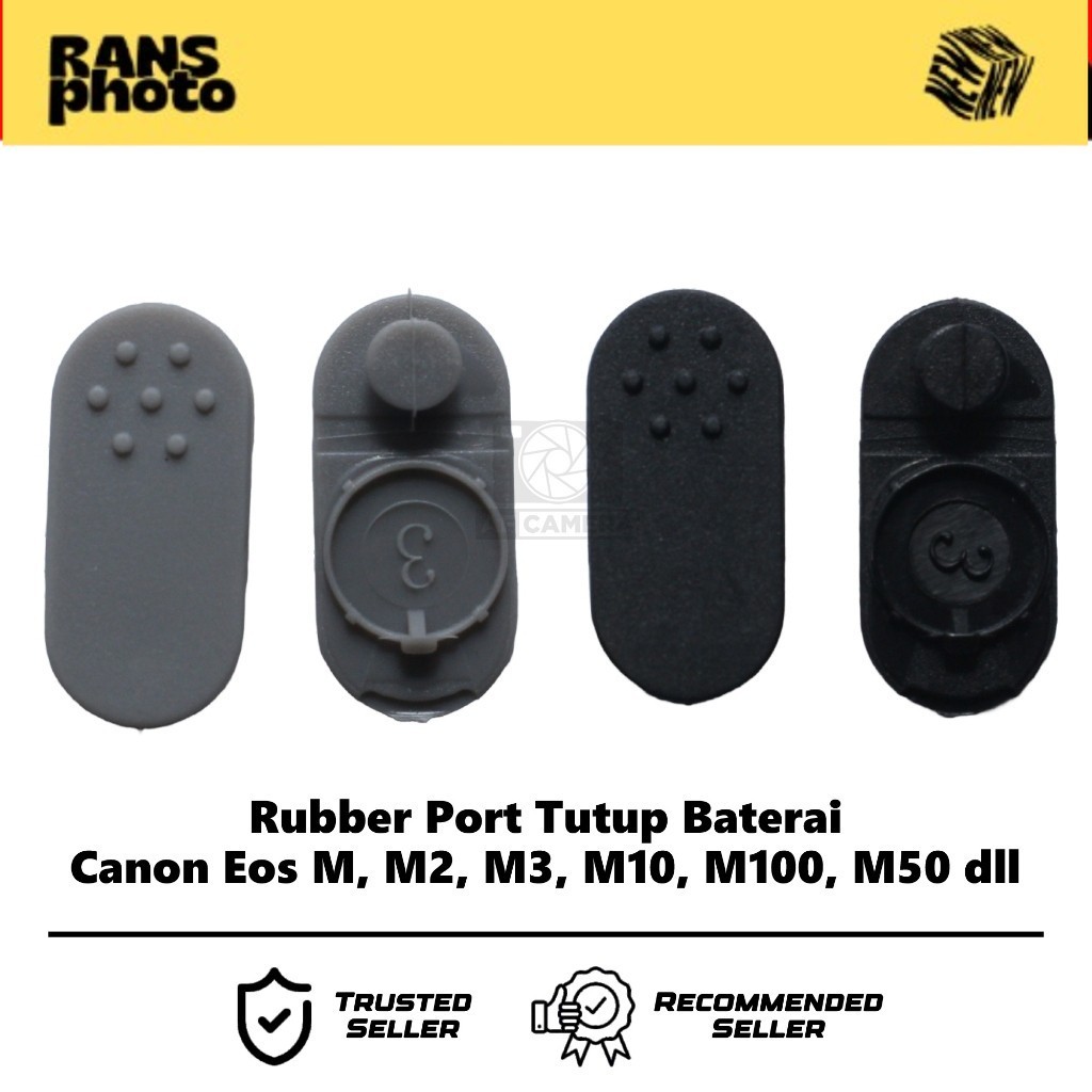Karet Rubber Tutup Baterai Canon EOS M M2 M3 M50 M10 M100 Bressons Sale