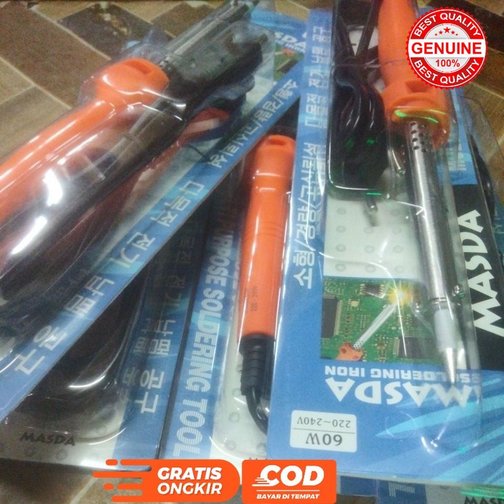 SOLDER 60WATT MASDA SOLDERING IRON 60 WATT