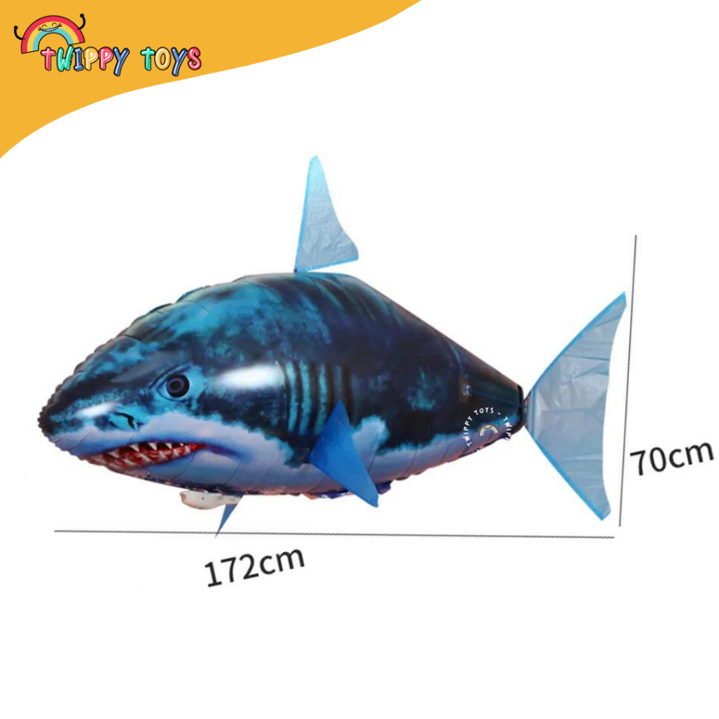 Mainan Anak Ikan Terbang Flying Fish Remot Kontrol Ikan Terbang Remot Kontrol Mainan Pesawat RC