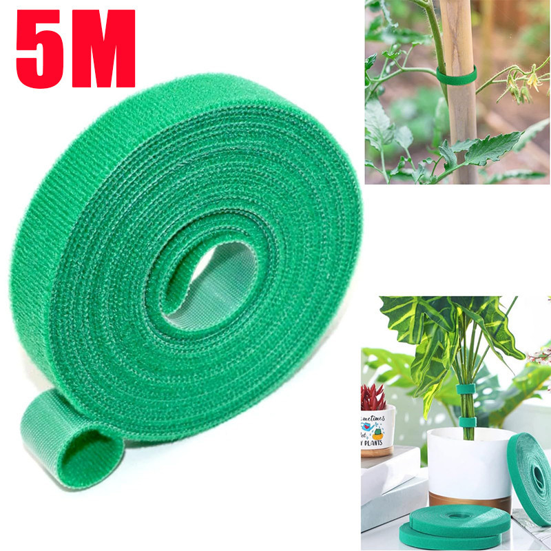 Velcro Tanaman / Strap Tanaman / Perekat Turus / Velcro Plant Ties - Hijau