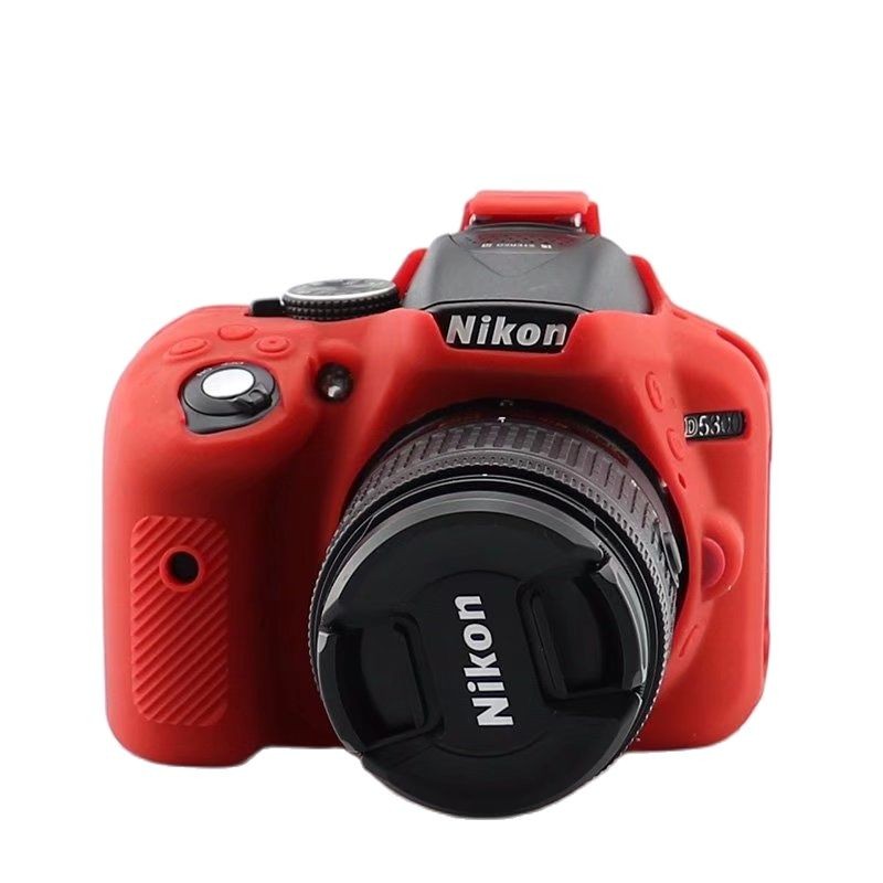 Silicone Armor Skin Case  Camera  bag For Nikon D7100 D7200 D5100 D5200 D5300 D750 D5600 D3200 D3300