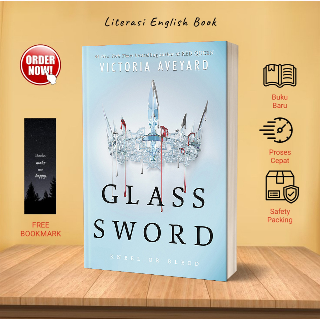 Glass Sword (Red Queen, #2) by Victoria Aveyard (English)