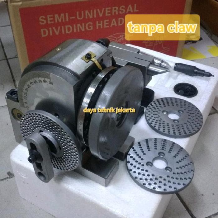 Dividing head (tanpa claw) dividing head pembagi only 5" 6" 8" vj