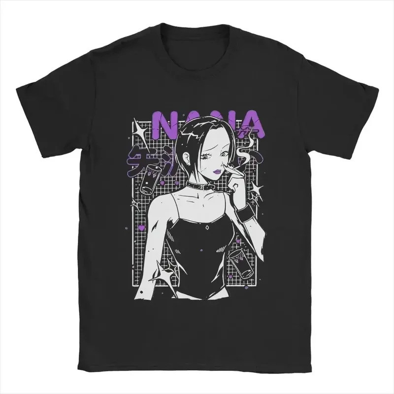 gaya jalanan Kaos Anime Nana Trapnest Trigger Kaos The Black Stones Manga 90s Punk Sex Pistols Ai Ya
