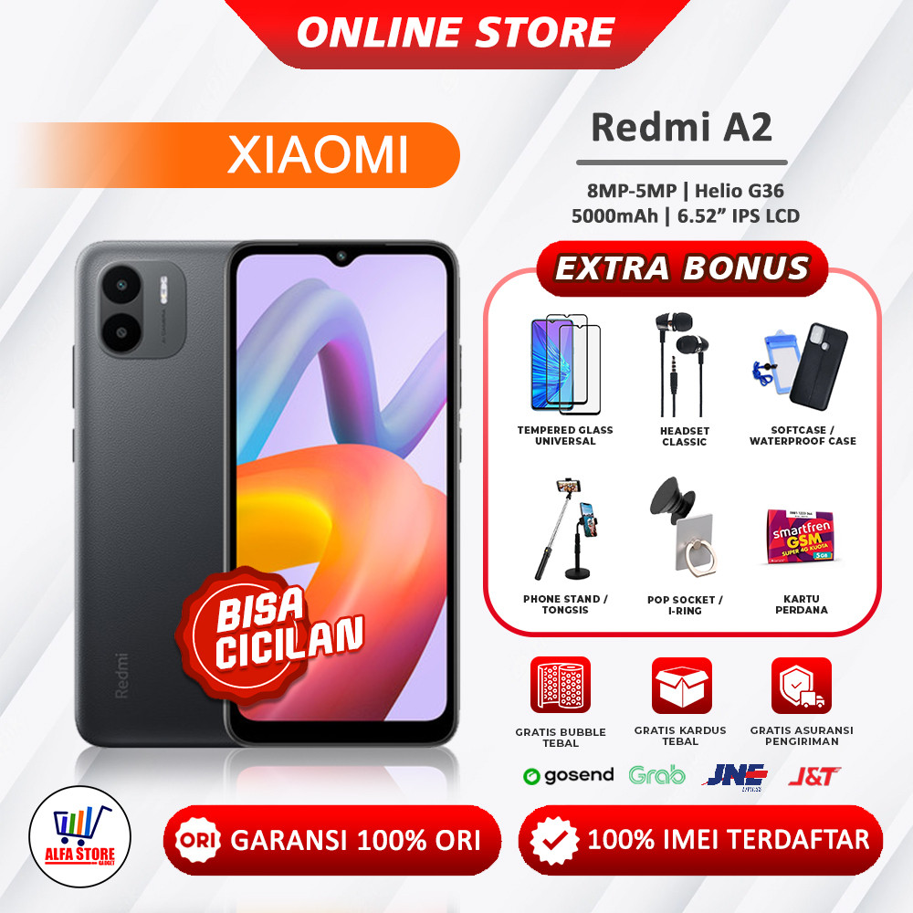 Xiaomi Redmi A2 RAM 3/64GB - RAM 3/32GB Garansi Resmi