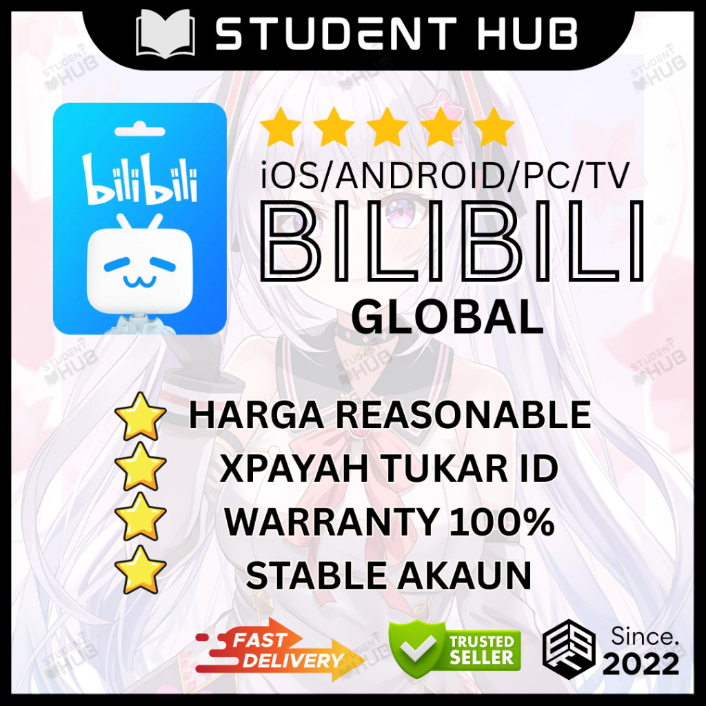 BilibiliPremiumAnime Unlimited Anime Website Stable Acc