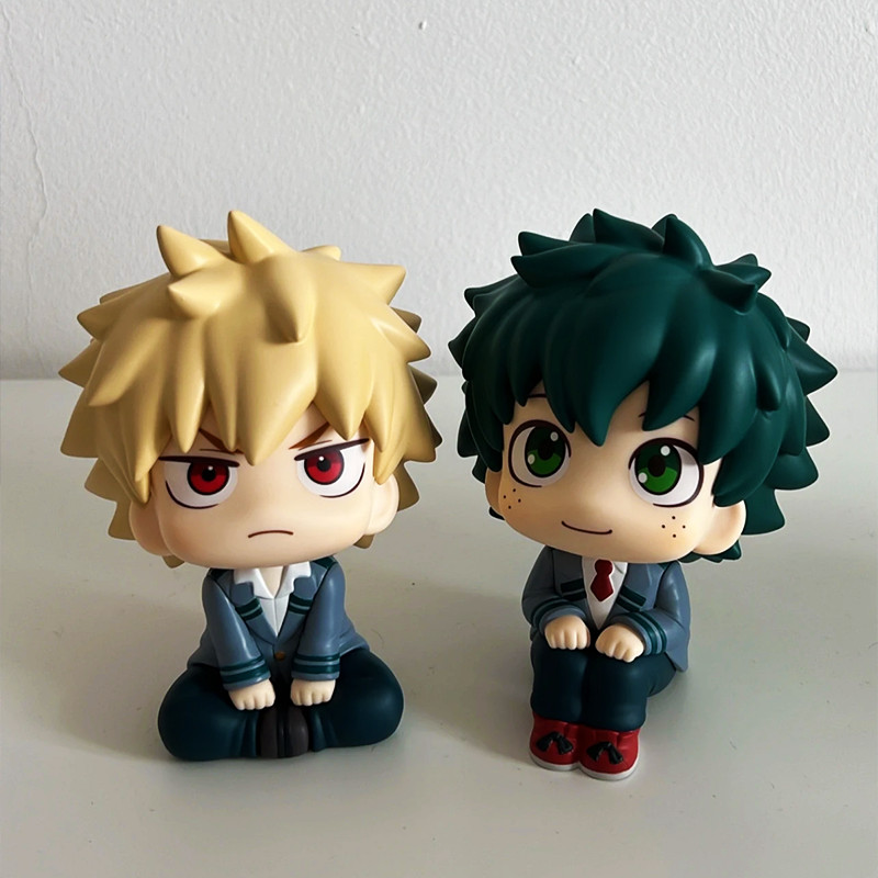 Anime My Hero Academia Nendoroid Bakugou Katsuki Midoriya Izuku Cute Figure Todoroki Shoto Toga Himi
