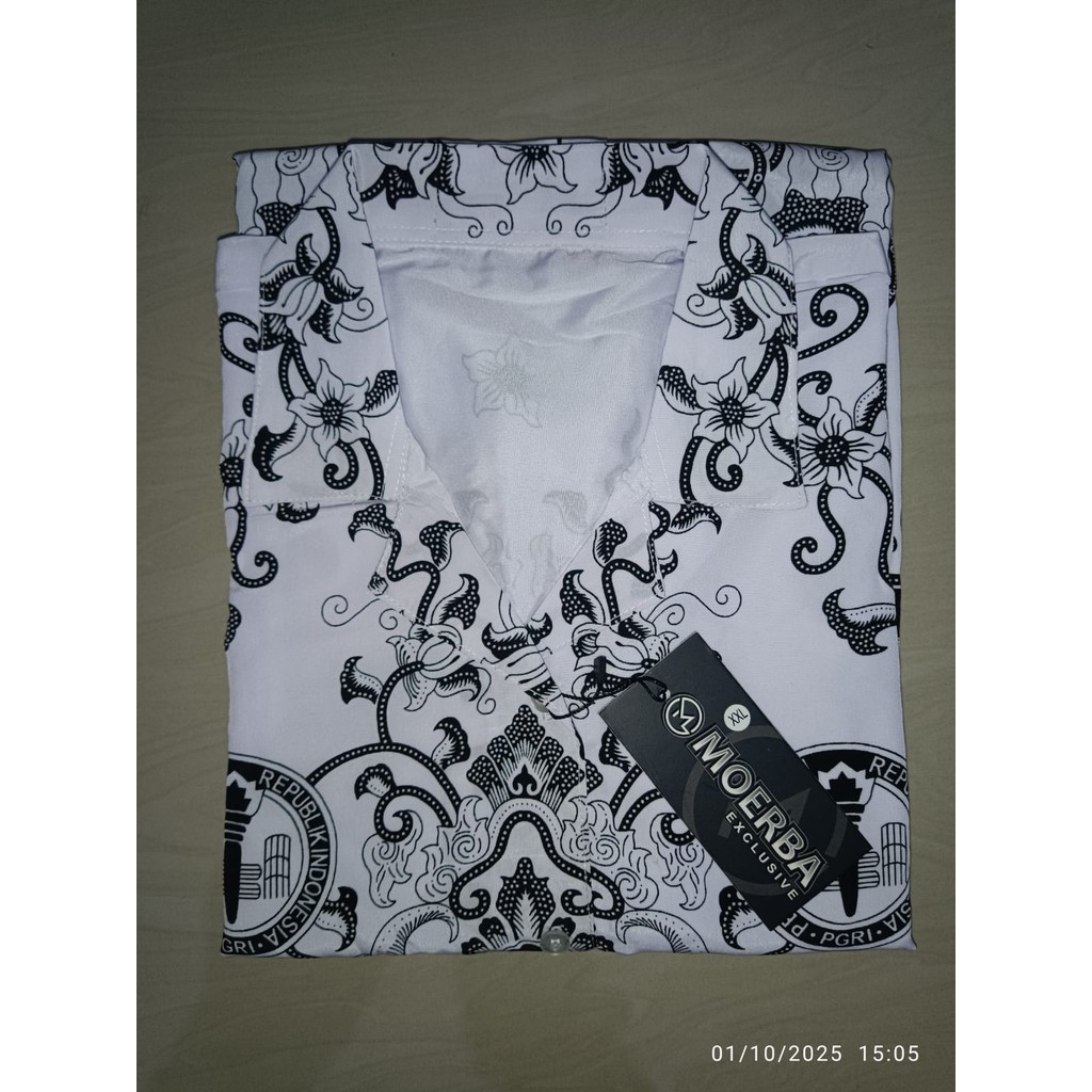 SurabayaOS17 Baju PGRI Kusuma Bangsa Terbaru Seragam Batik Wanita Hydra Saputra FULL Furing S M L XL