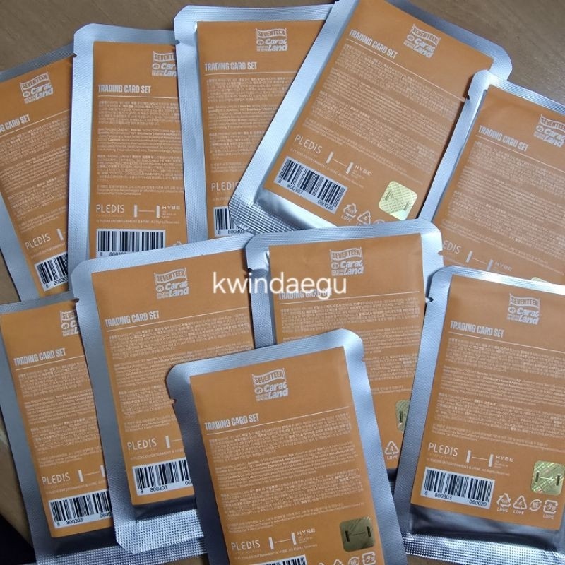 [SEALED] SEVENTEEN CARATLAND TRADING CARD