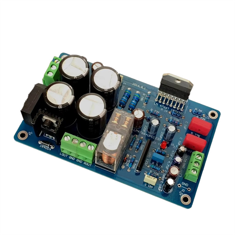 A55T LM4766 Stereo Power Amplifier Board Dual Channel 40W+ 40W 8 Ohms 12V-24V 2.0 With Speaker Prote