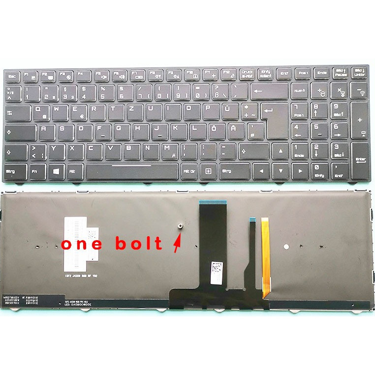 RGB full color backlit keyboard For Clevo P950EP6 P955EP6 P950ER P955ER P950HR P950HP6 P957HP6 P950H