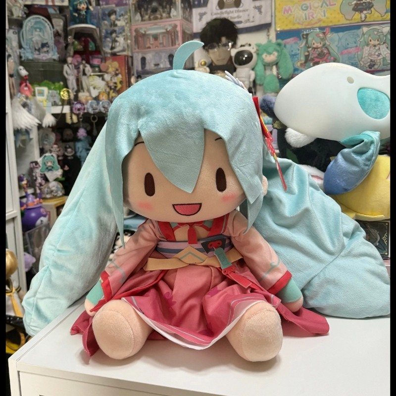Miku Fufu Plush Toys Preciality Collection Japan Anime SEGA Hatsune Miku Original Stuffed Dolls Toys