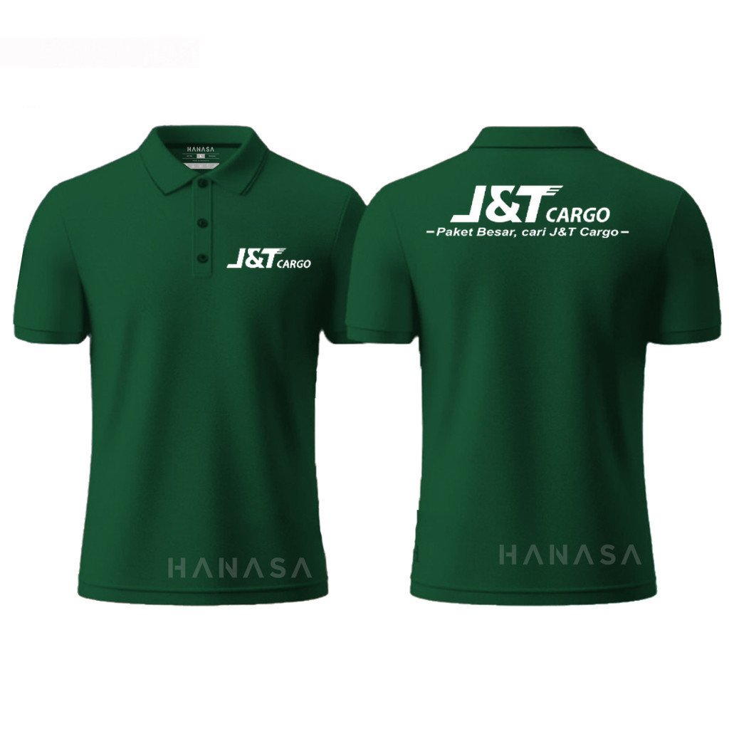 Terbaru..  Polo Shirt DB J&T Cargo | Polo Shirt Pria Wanita | Baju Kerah JNT Cargo