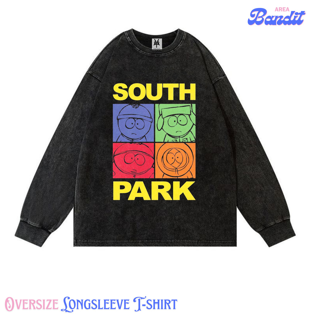 Bandit Area "south park" Oversize Longsleeve T-shirt Vintage tee