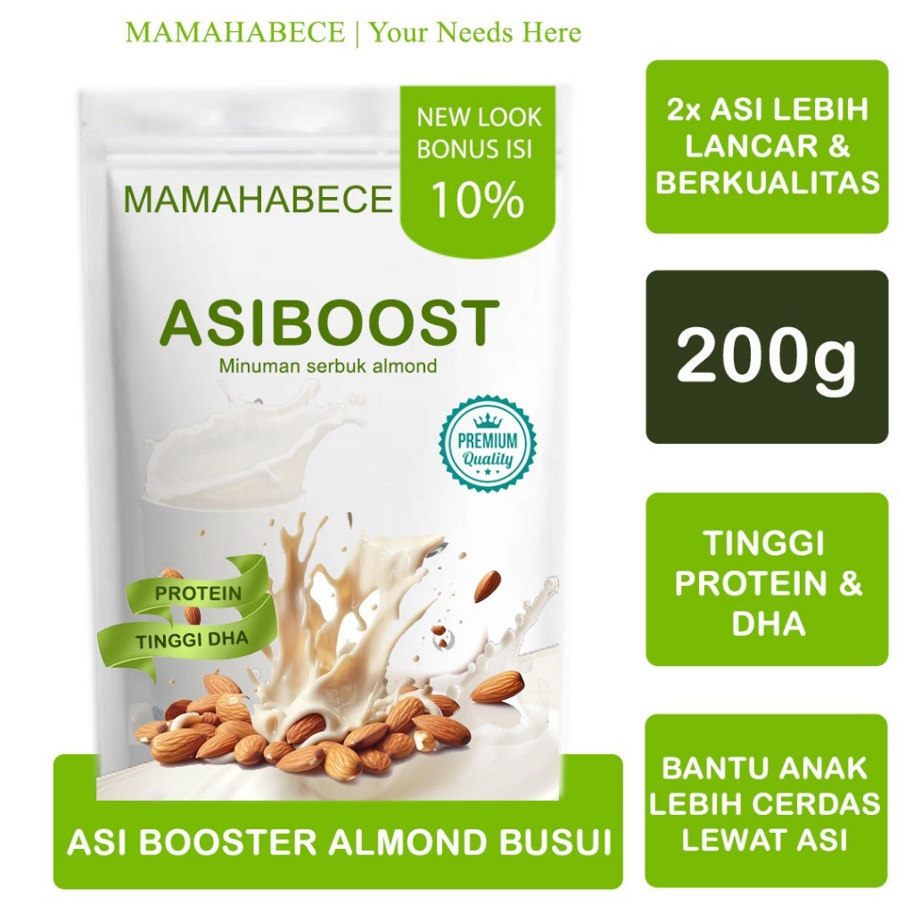 TERLARIS Susu Ibu Menyusui Agar Bayi Gemuk Almond Asi Booster Menyusui Susu Asi Booster Pelancaran A