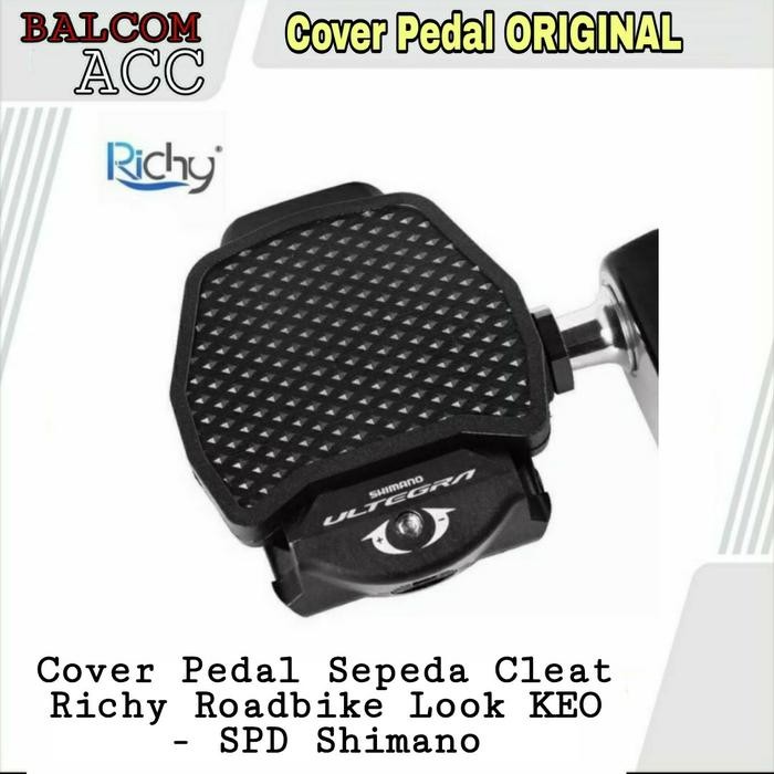 Cover Pedal Sepeda Cleat Richy Roadbike Look KEO - SPD Shimano - SPD Shimano
