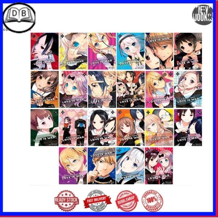 Kaguya-sama: Love Is War (manga), Vol. 1-28