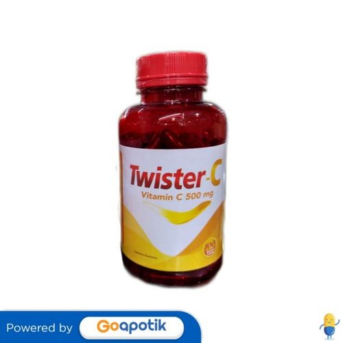 Twister-C Vitamin C 500 Mg Botol 100 Kapsul