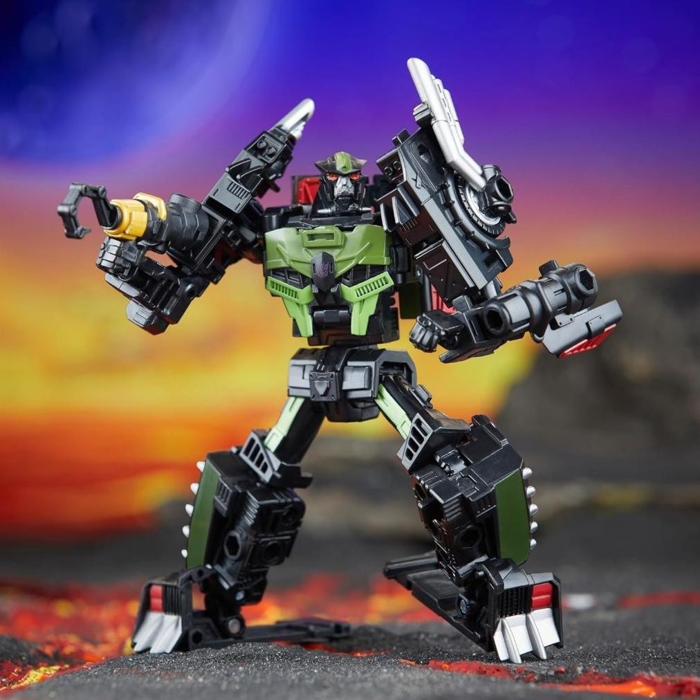 TRANSFORMERS GENERATIONS LEGACY UNITED DELUXE CLASS STAR RAIDER | LOCKDOWN ORIGINAL