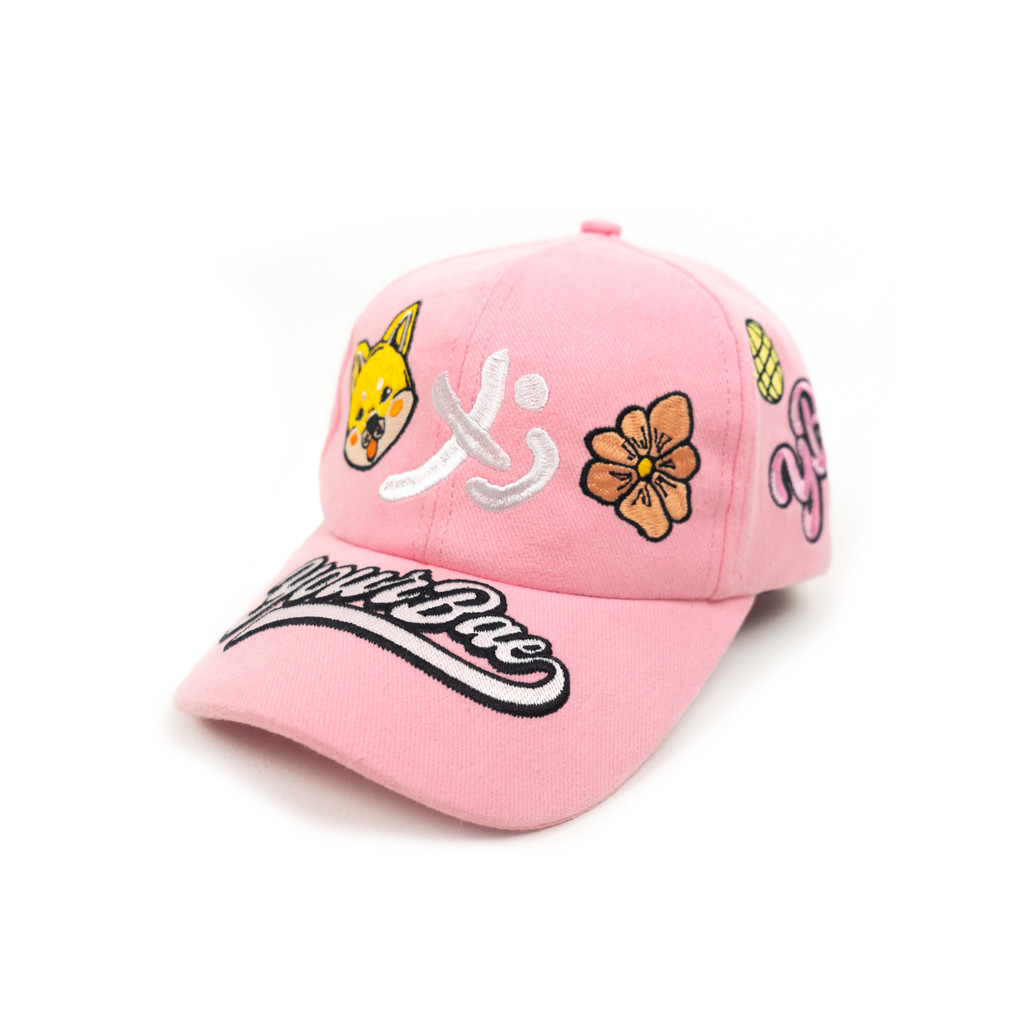 YB Labs Studio - Baseballcap Patchi Pink