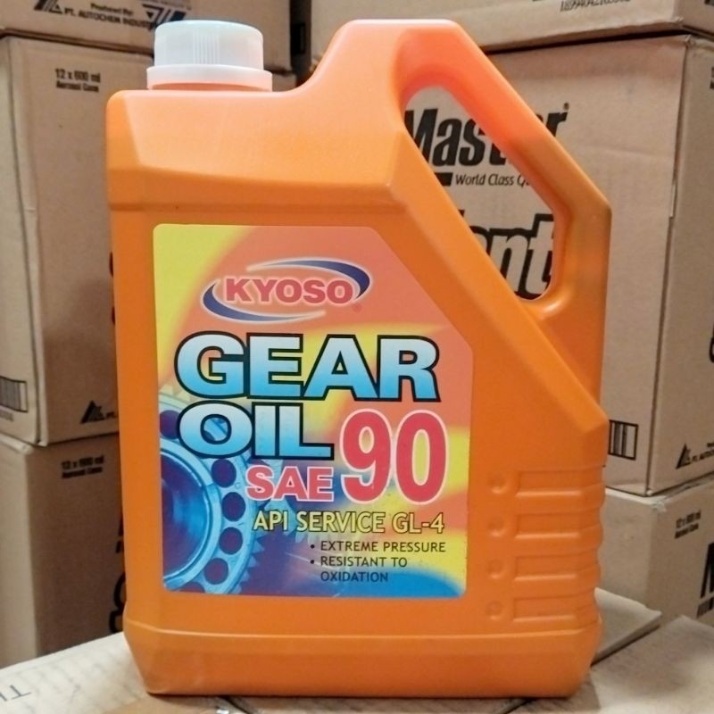 OLI GARDAN / OLI GEAR / OLI TRANSMISI KYOSO GEAR OIL SAE 90 GL-4 4 LITER