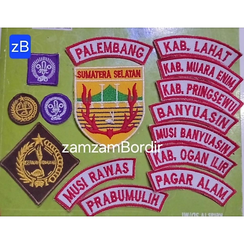 ATRIBUT PRAMUKA KWARDA SUMATERA SELATAN