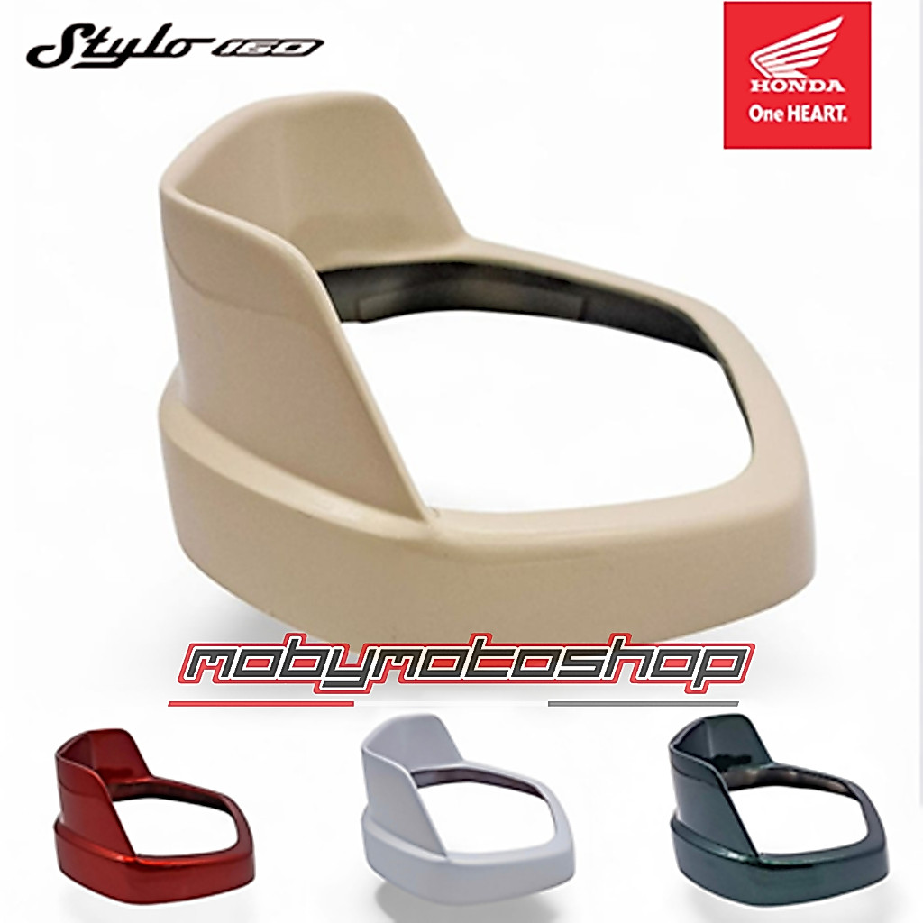 New Garnish Cover Lampu Depan Honda Stylo 160 - Cap Pet lamp Lampu Depan Honda Stylo 160