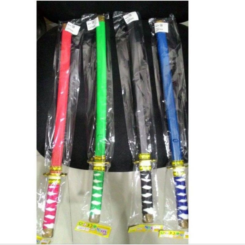 Mainan Sword Katana Mainan Ksatria ninja Plastik Weapon pedang
