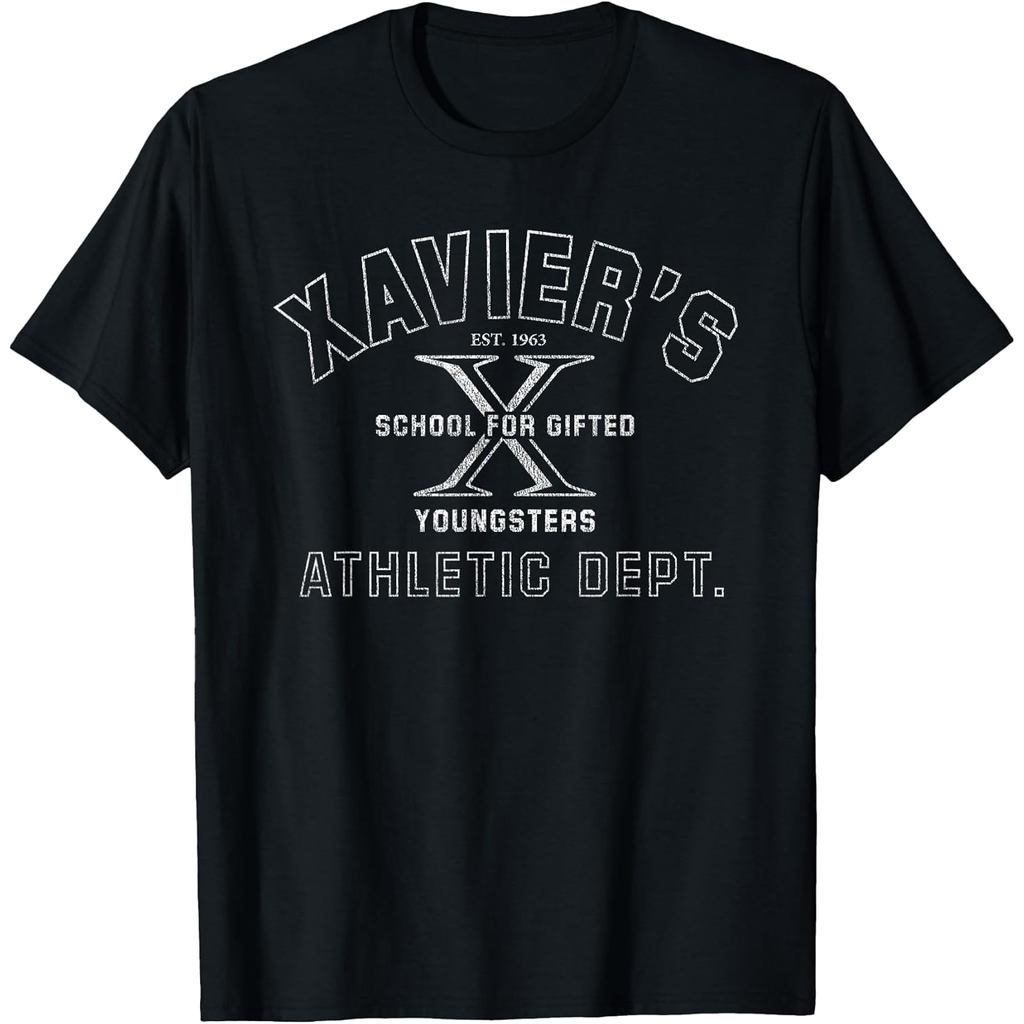 Kaos T-Shirt Lengan Pendek Marvel Motif X-Men Pelindung Unisex Jumbo Size Murah
