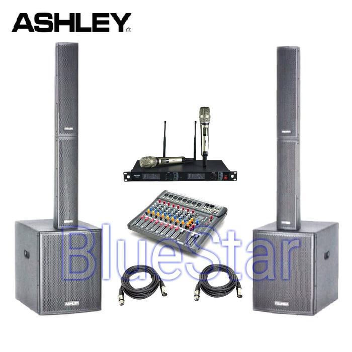 Paket Speaker Satelit Ashley Column44sum - Subwoofer Sub12sum