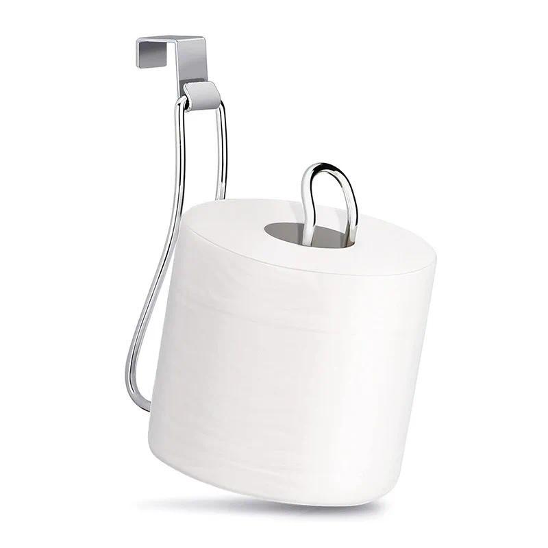 Wrought Iron Toilet Paper Holder Wrought Iron Roll Holder Wall-Mounted Bathroom Tissue Holder