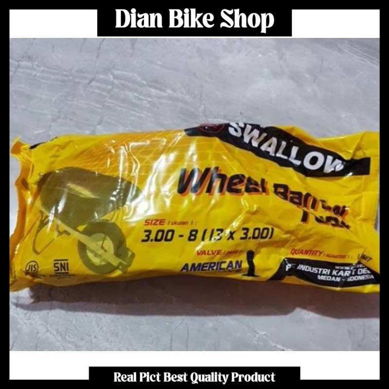 ban dalam gerobak angkong sorong dorong lori arko artco 300 - 8 ( 13 x 3.00)