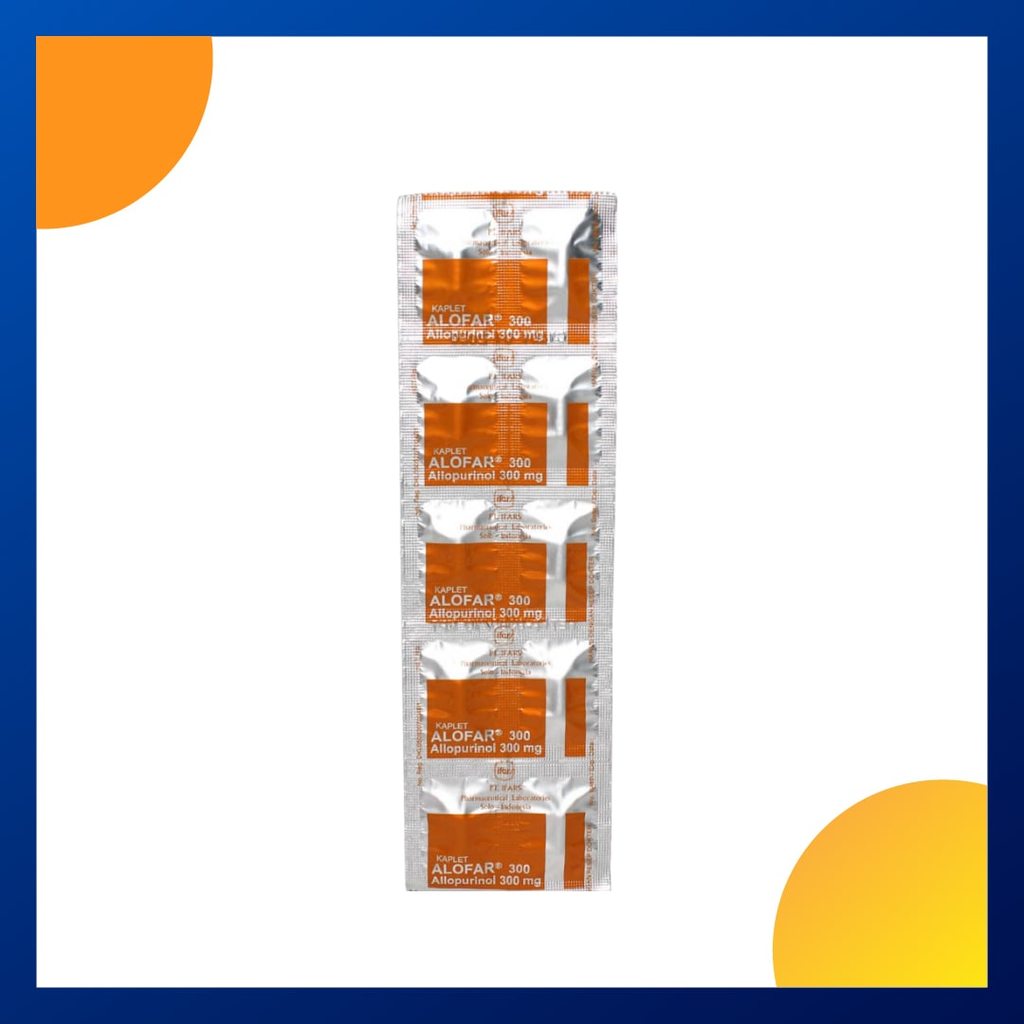 ALOFAR 300 300 MG 1 STRIP @ 10 KAPLET