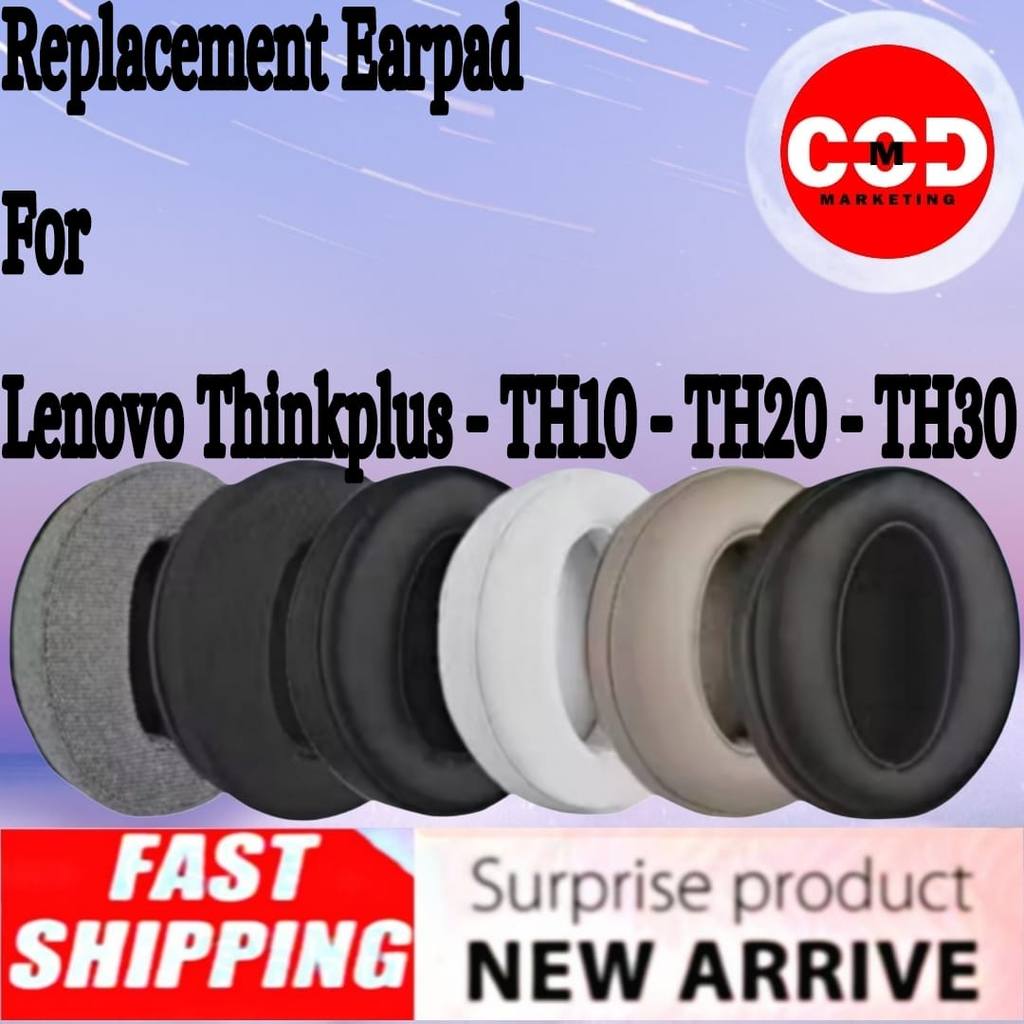 Bantalan Earcup Foam Earpad Cushion Lenovo Thinkplus - TH10 - TH-10
