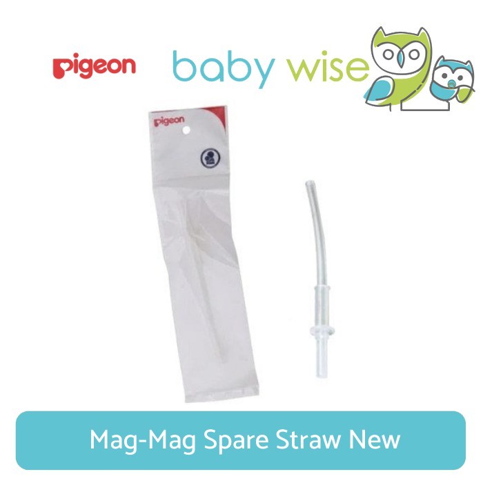 Pigeon Mag-Mag Spare Straw New - Sedotan Pengganti Pigeon Mag-Mag