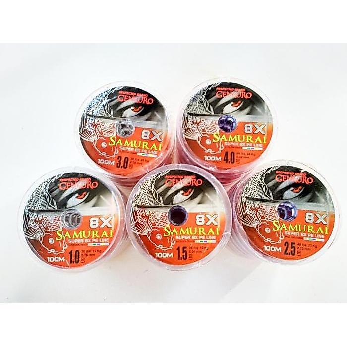 Senar Pancing Genkuro Samurai 8x PE