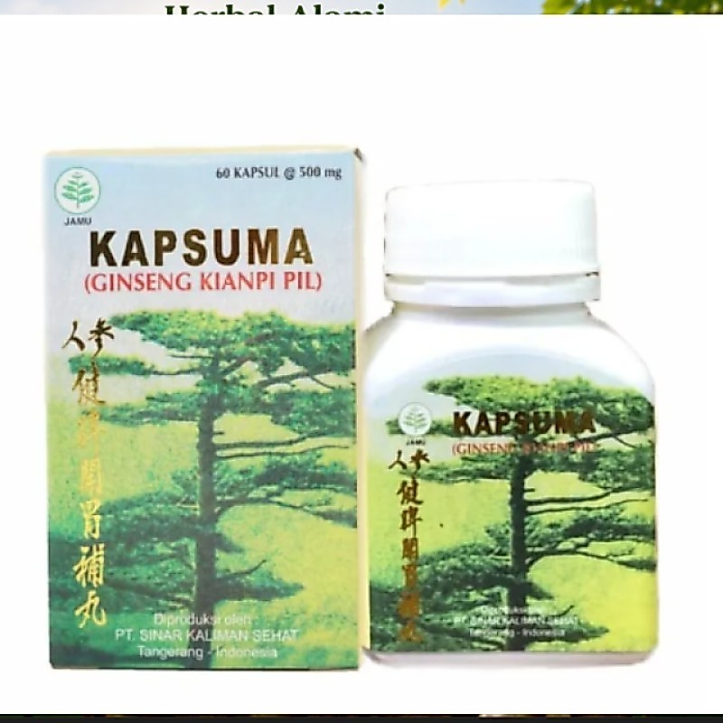 GINGSENG KIANPI PILL ORIGINAL CENGKARENG KIANPI PIL KIANPI PILL ORIGINAL  Kapsuma Ginseng Gemuk Pil 