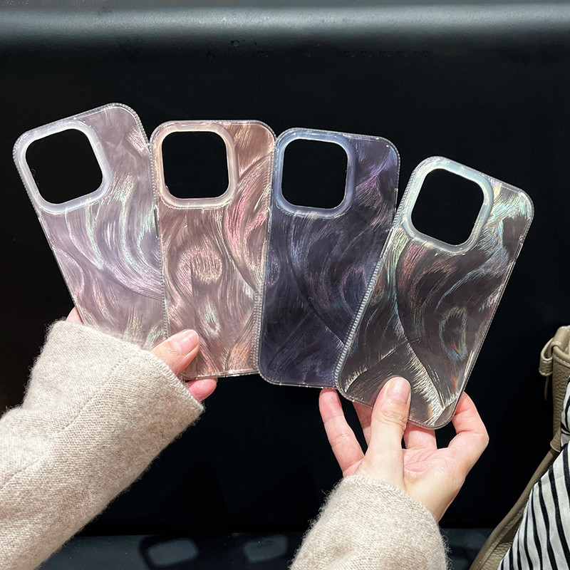 Casing IPhone Laser Camlet Niche Pelindung Cocok untuk iPhone 11 11Pro 12 X/XS XR-DE